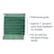 Boardwalk 5 in Looped-End Wet Mop, Green, Cotton/Synthetic, BWK502GNEA BWK502GNEA - alternate 6